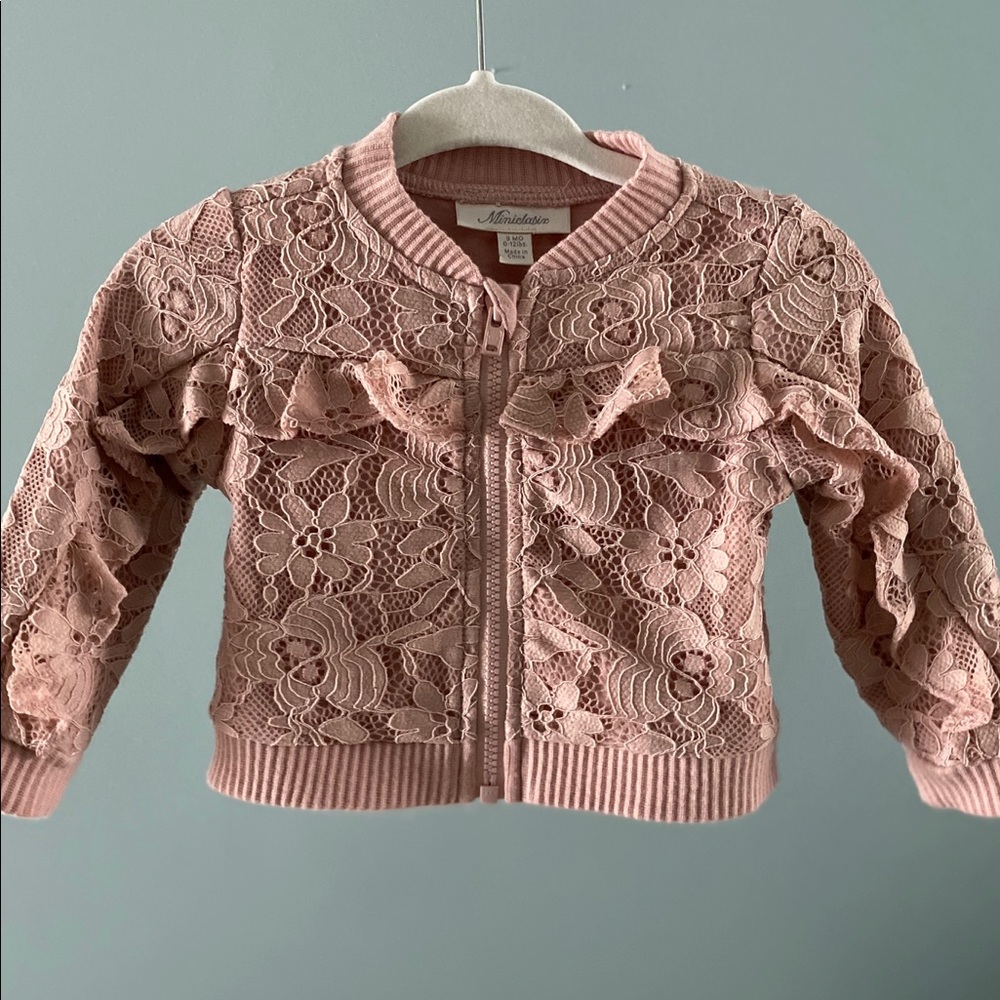 Lace and ruffle Jacket